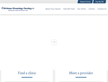 Tablet Screenshot of michianahematologyoncology.com